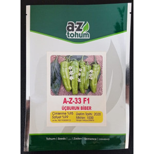 AZ 33 F1 Tatlı Üç Burun Biber Tohumu