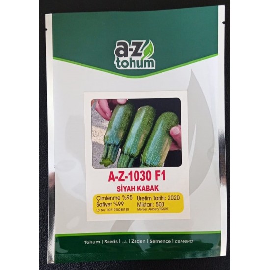 AZ 1030 F1 Siyah Kabak Tohumu 