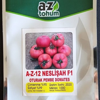 AZ 12 F1 Neslişah Oturak Pembe Domates Tohumu