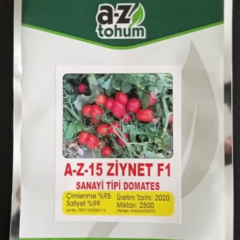 AZ 15 Ziynet F1 Sanayi Tipi Domates Tohumu 