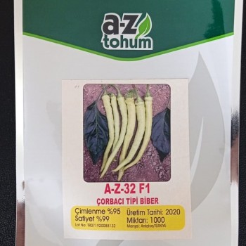 AZ 32 F1 Çorbacı Tip  Biber Tohumu