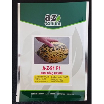 A-Z-91-F1 Kırkağaç  Kavun Tohumu