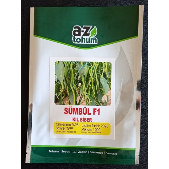 Sümbül F1 Kıl Biber Tohumu
