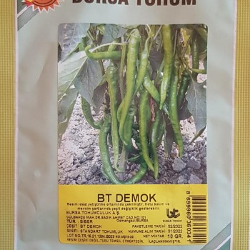 BT Demok Biber Tohumu