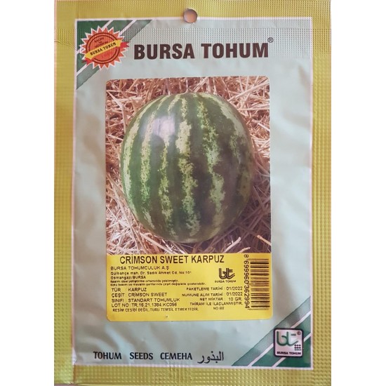 Crimson Sweet Karpuz Tohumu