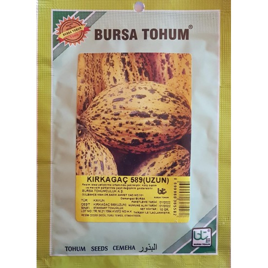 Kırkagac 589 Uzun Kavun Tohumu