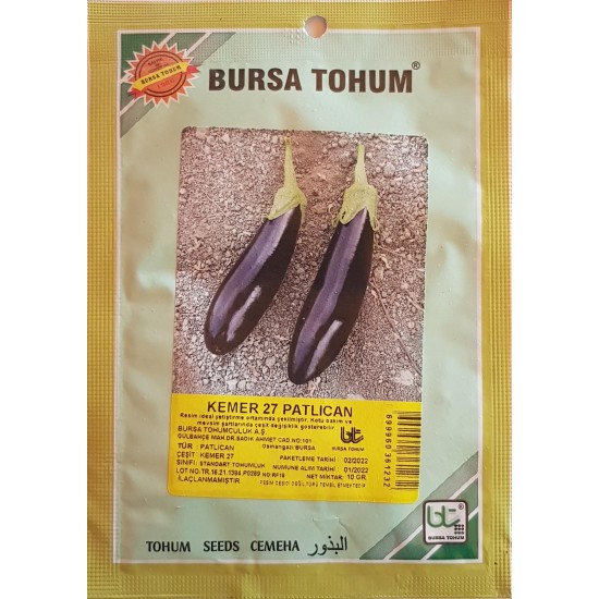 Kemer 27 Patlıcan Tohumu